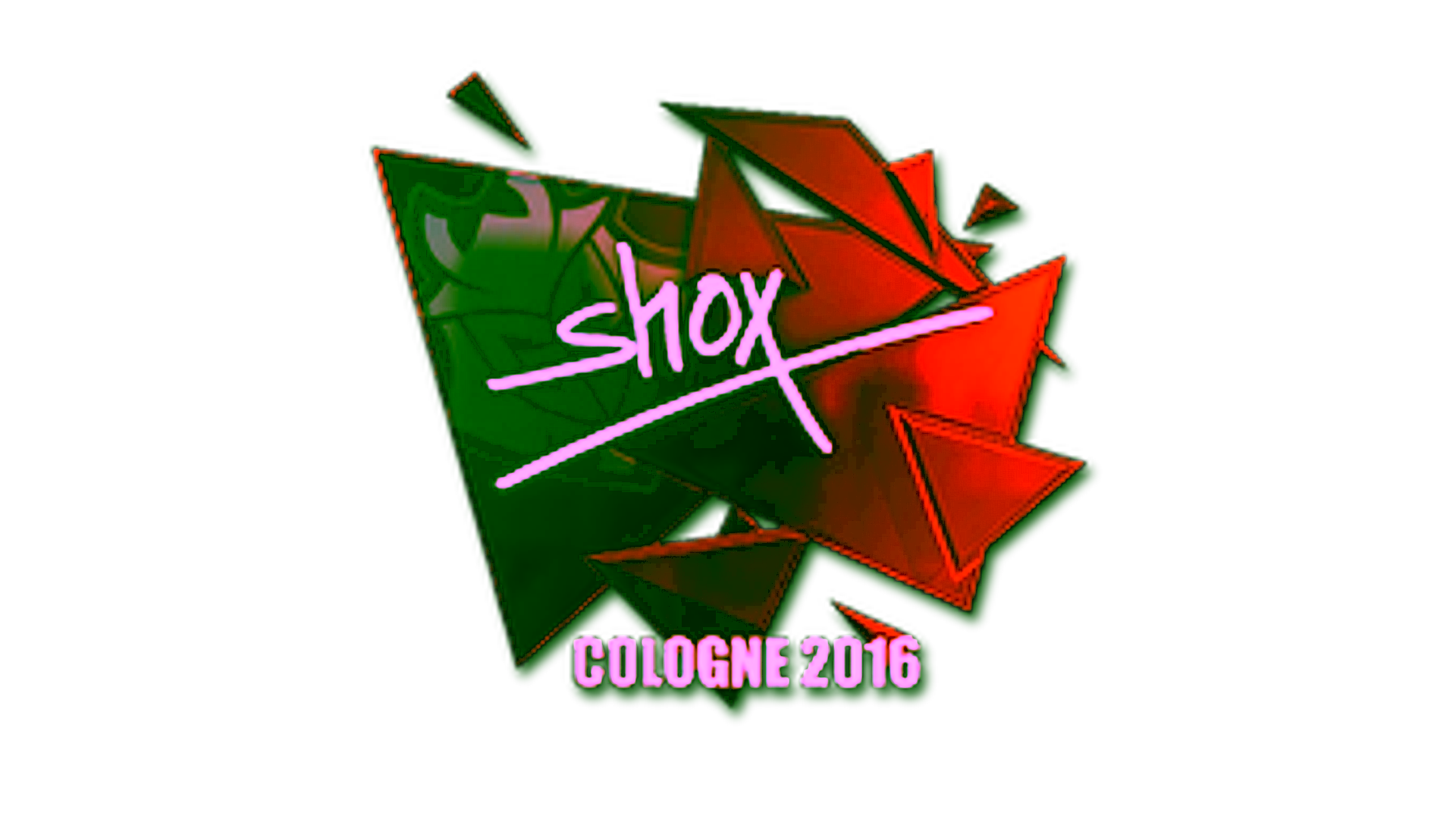 Display for Sticker | shox (Foil) | Cologne 2016