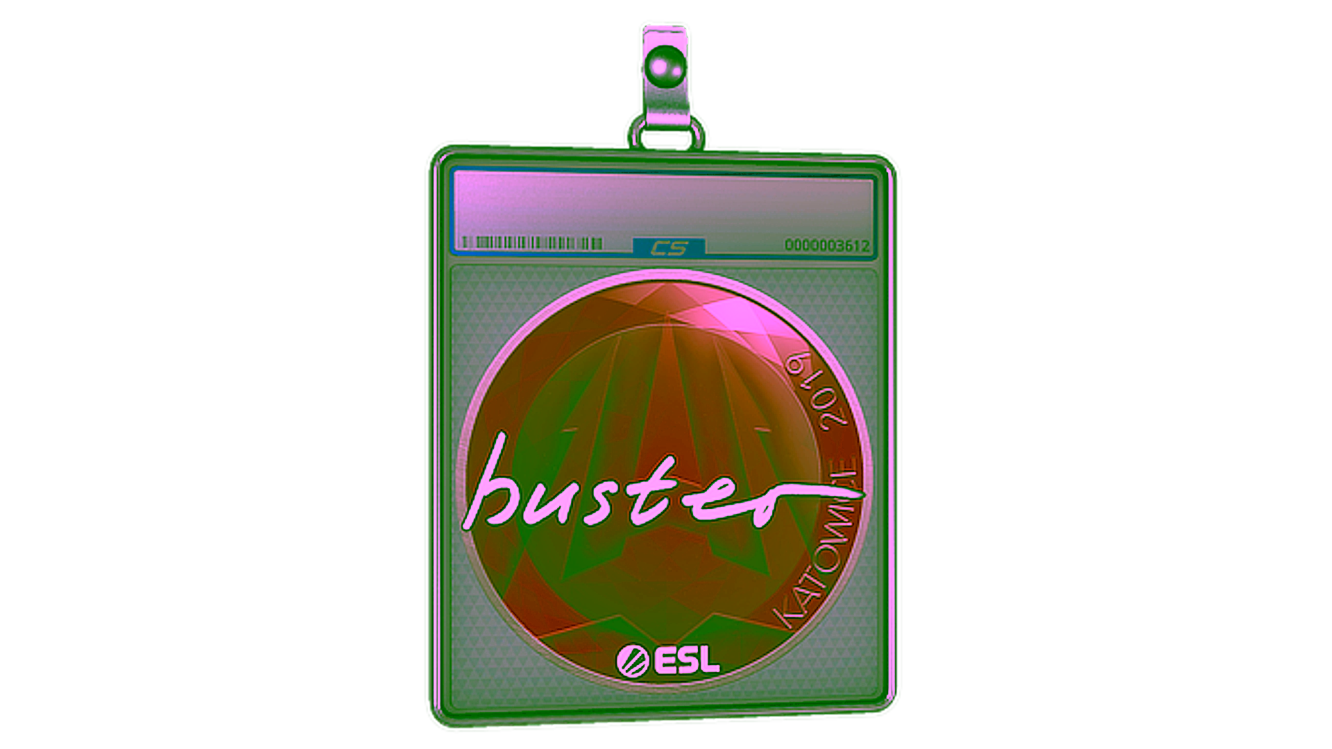 Display for Sticker Slab | buster | Katowice 2019