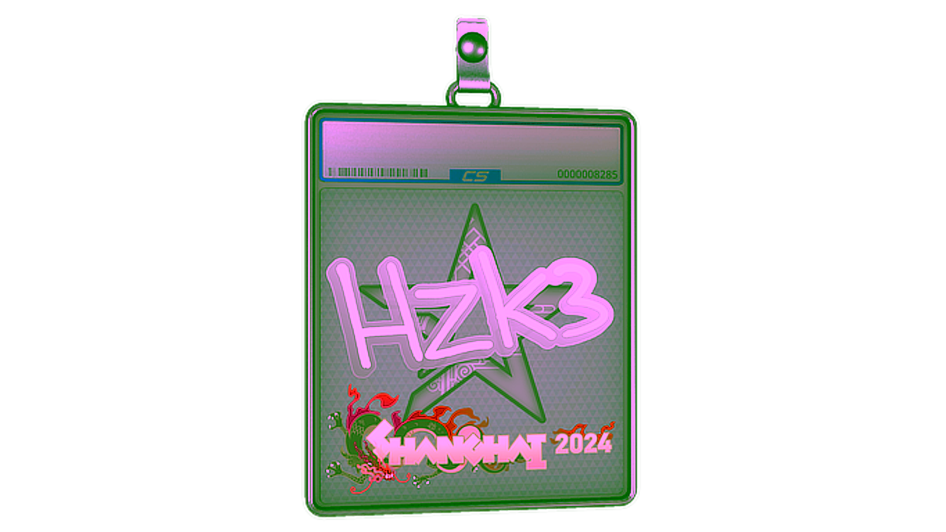 Wyświetl dla Sticker Slab | hallzerk | Shanghai 2024