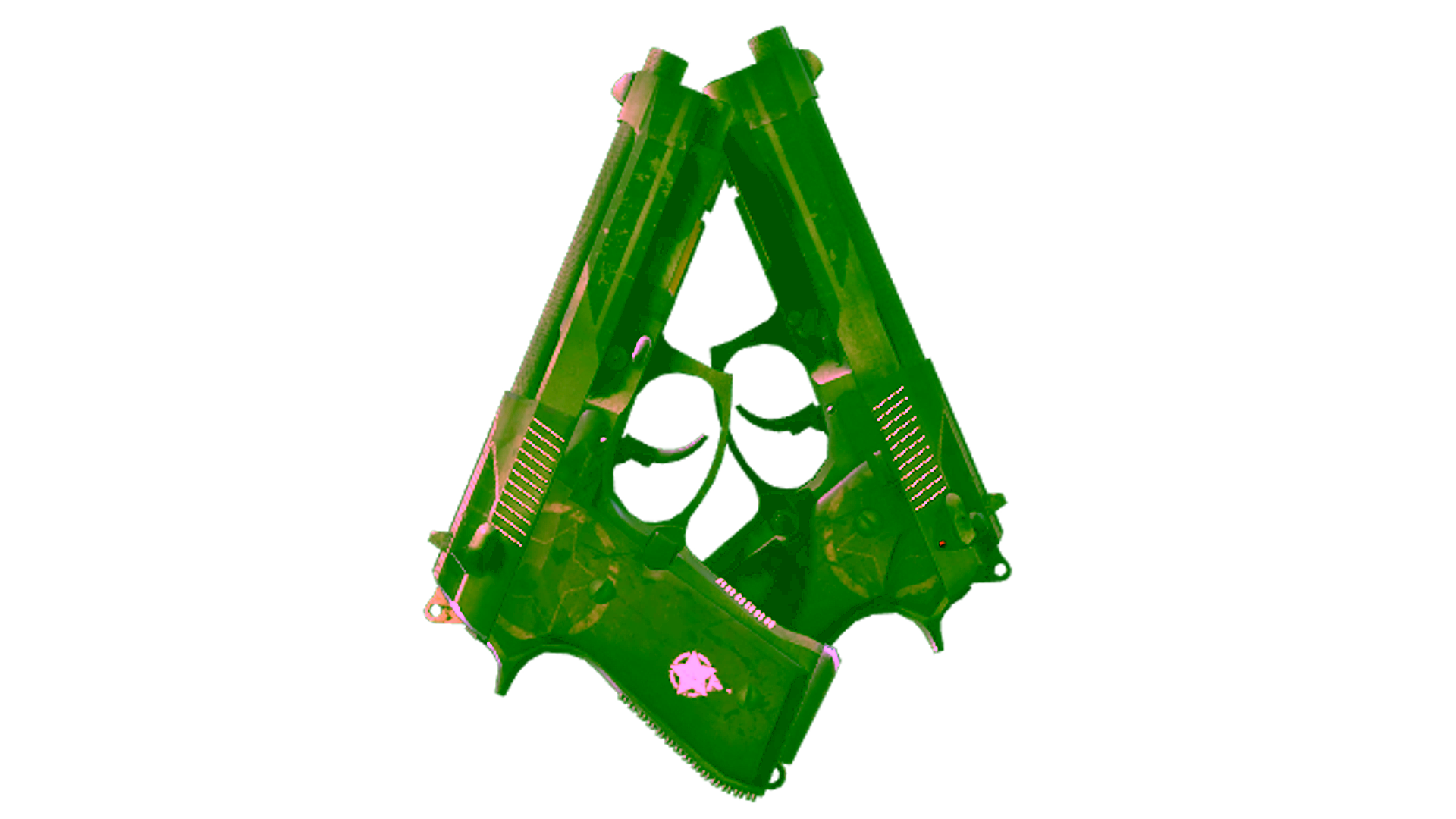 Display for Dual Berettas | Retribution (Factory New)