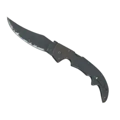 ★ Falchion Knife | Night (Well-Worn)