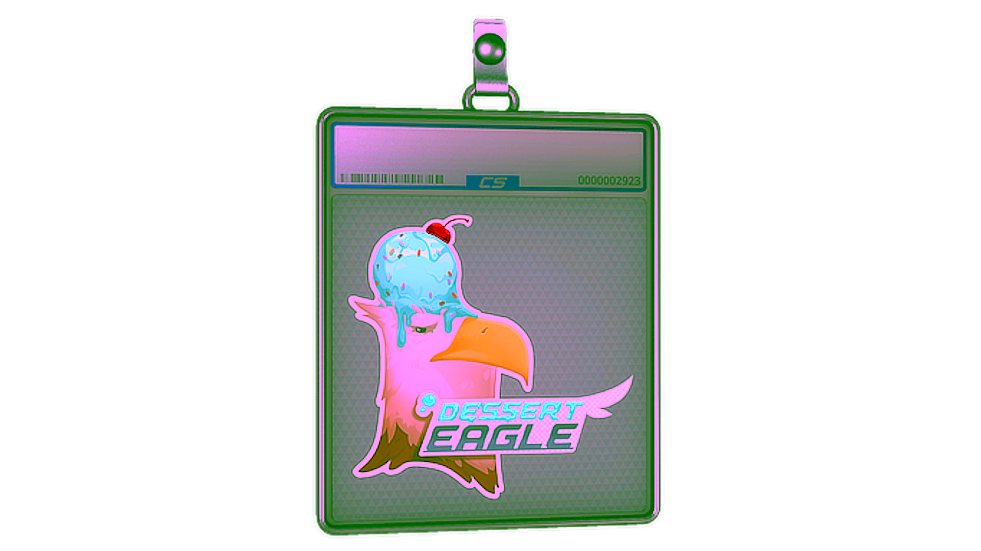 Anzeige für Sticker Slab | Dessert Eagle