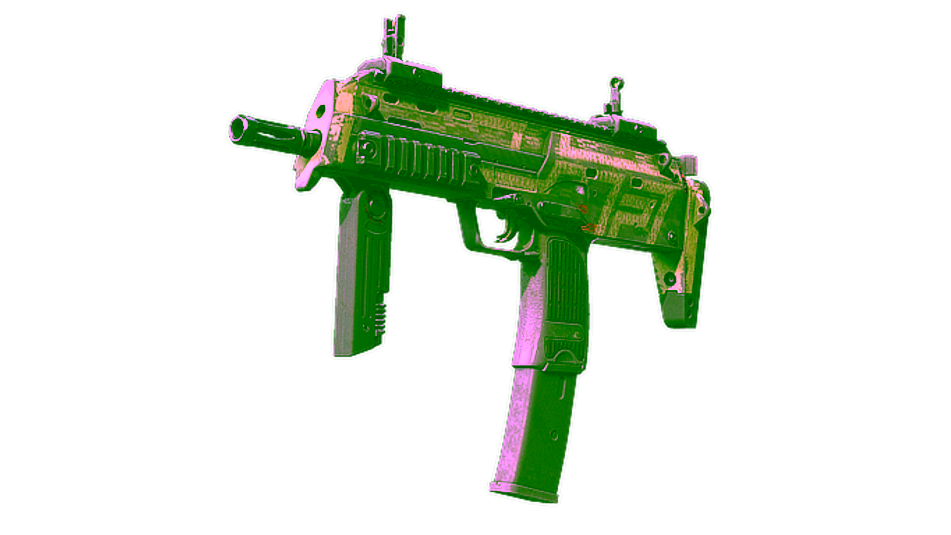 Display for Souvenir MP7 | Base-2 (Battle-Scarred)