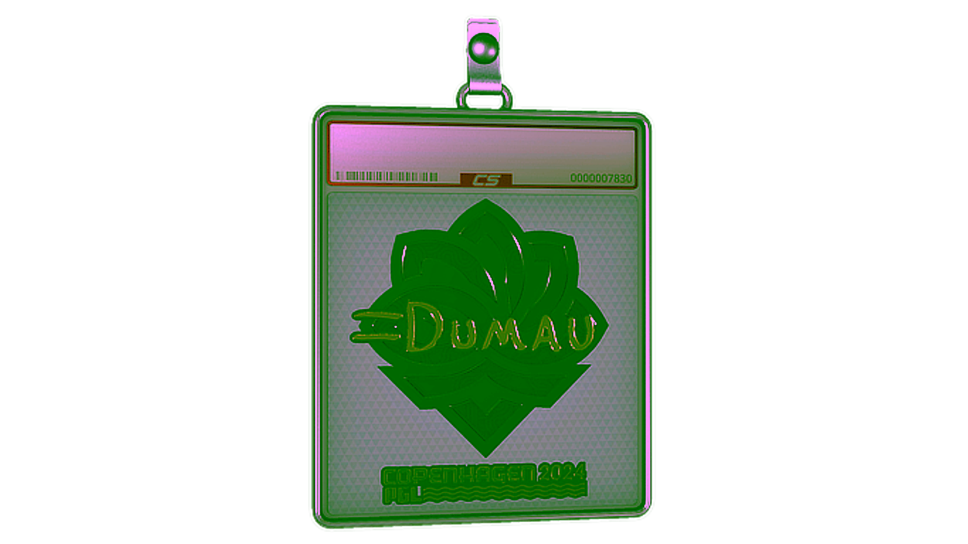 Display for Sticker Slab | dumau (Gold) | Copenhagen 2024