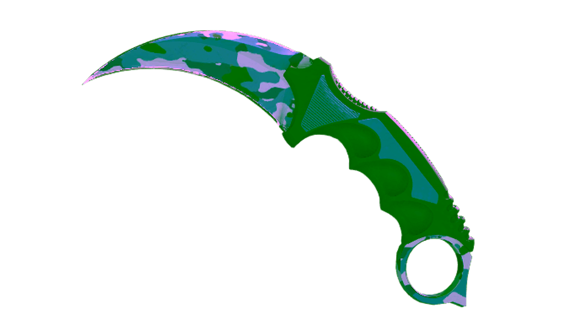 Display for ★ StatTrak™ Karambit | Bright Water (Factory New)