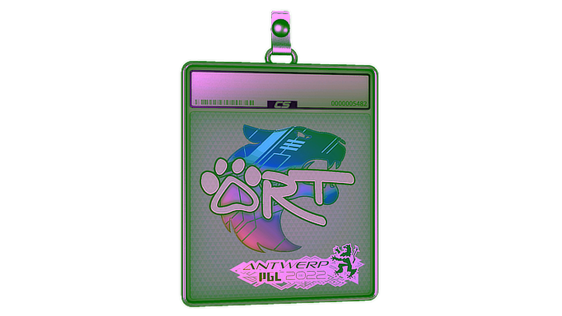 Wyświetl dla Sticker Slab | arT (Holo) | Antwerp 2022