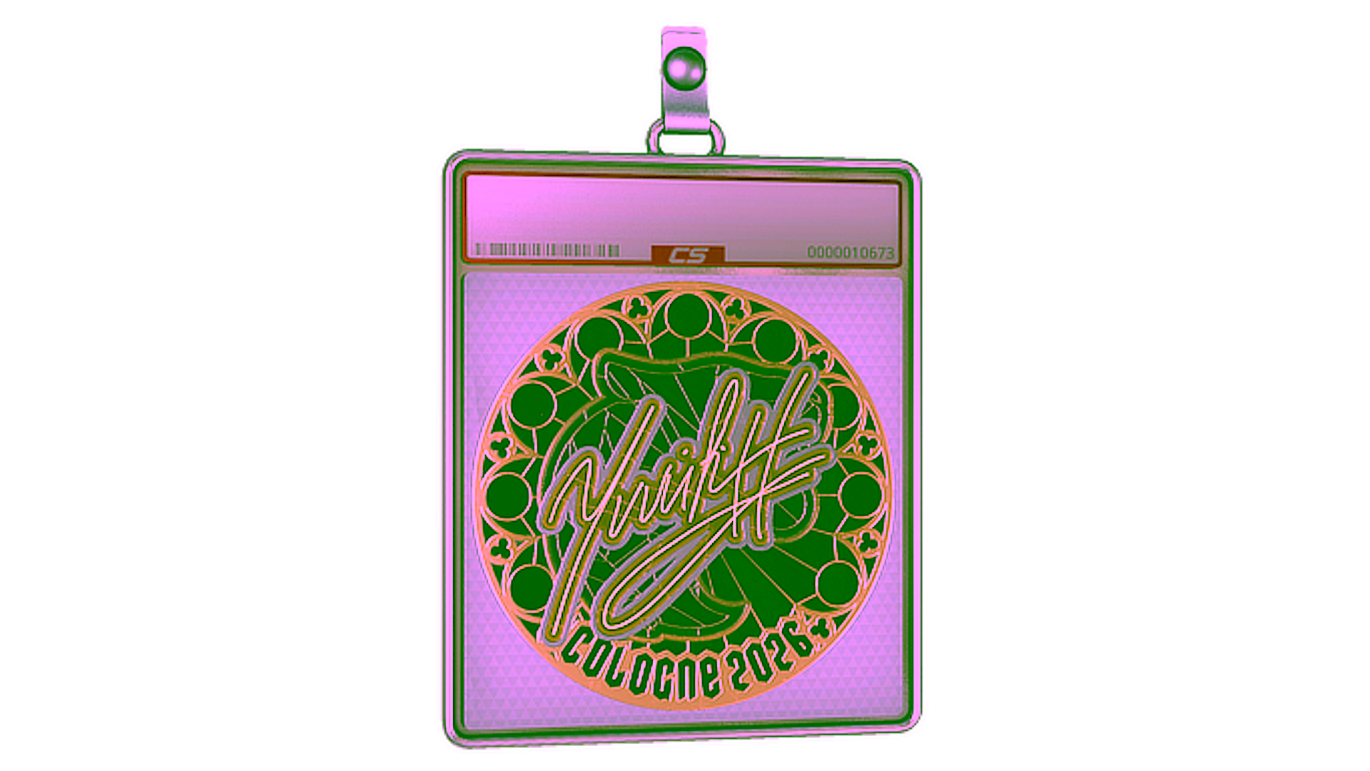 Display for Sticker Slab | yuurih (Gold) | Cologne 2026