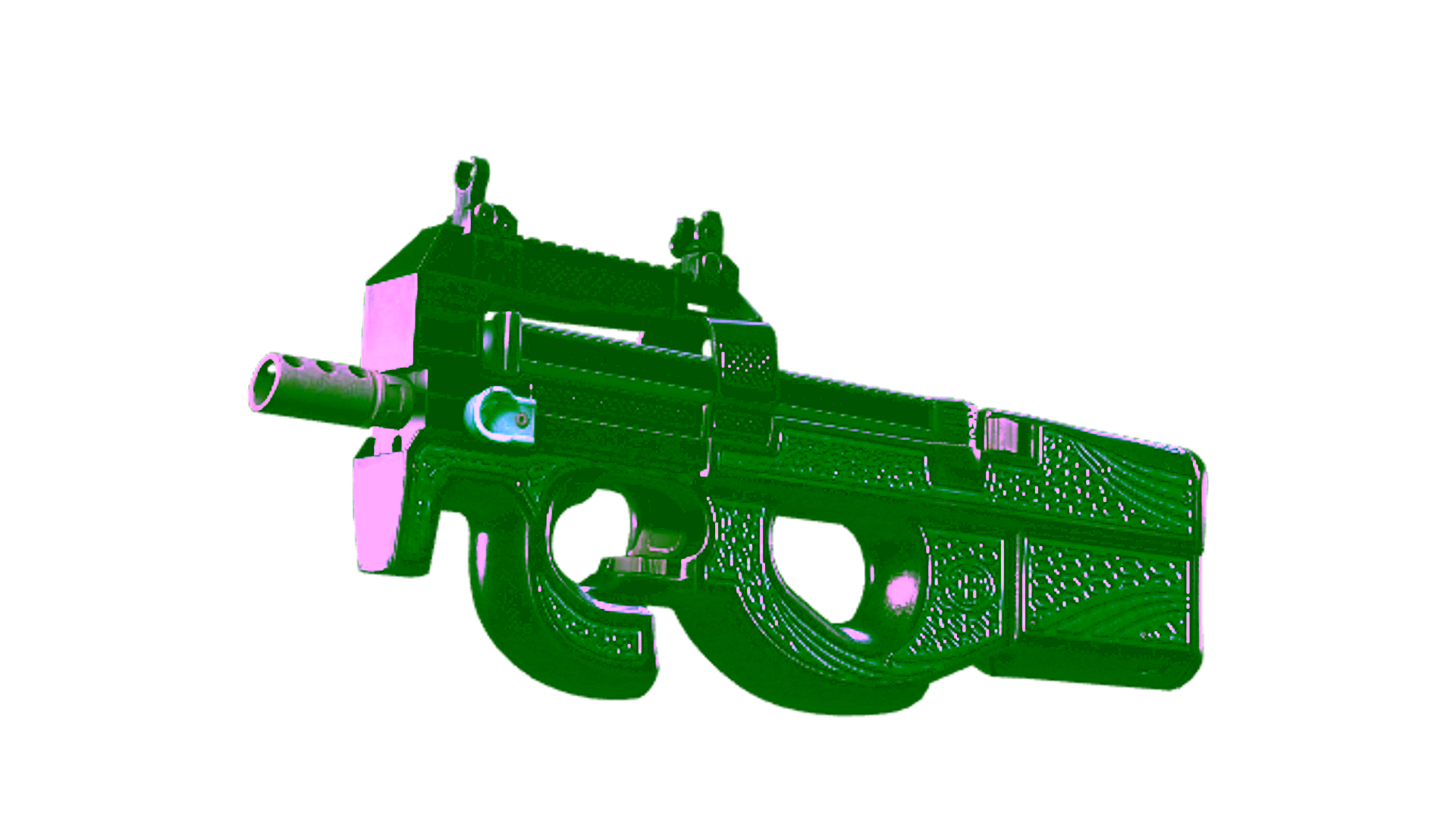 Display for StatTrak™ P90 | Traction (Minimal Wear)