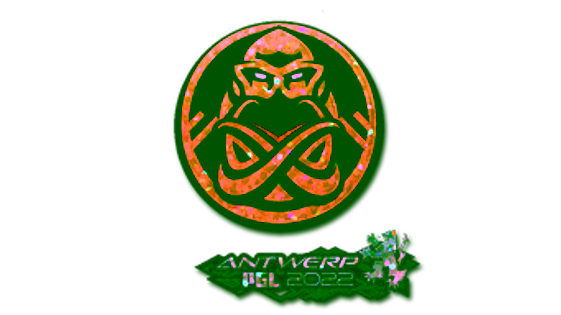 Anzeige für Sticker | ENCE (Glitter) | Antwerp 2022