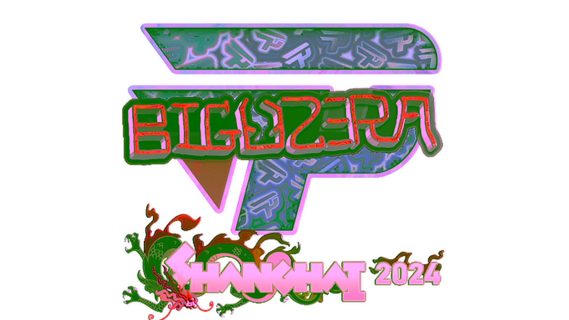 Anzeige für Sticker | biguzera (Holo) | Shanghai 2024