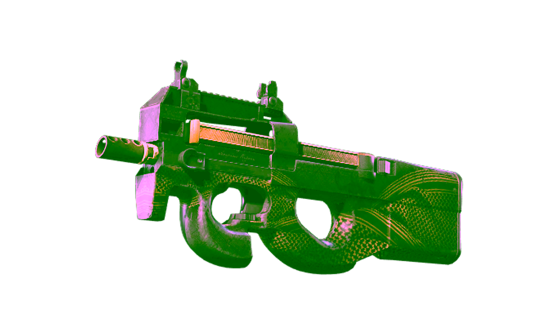 Дисплей для StatTrak™ P90 | Desert Warfare (Well-Worn)