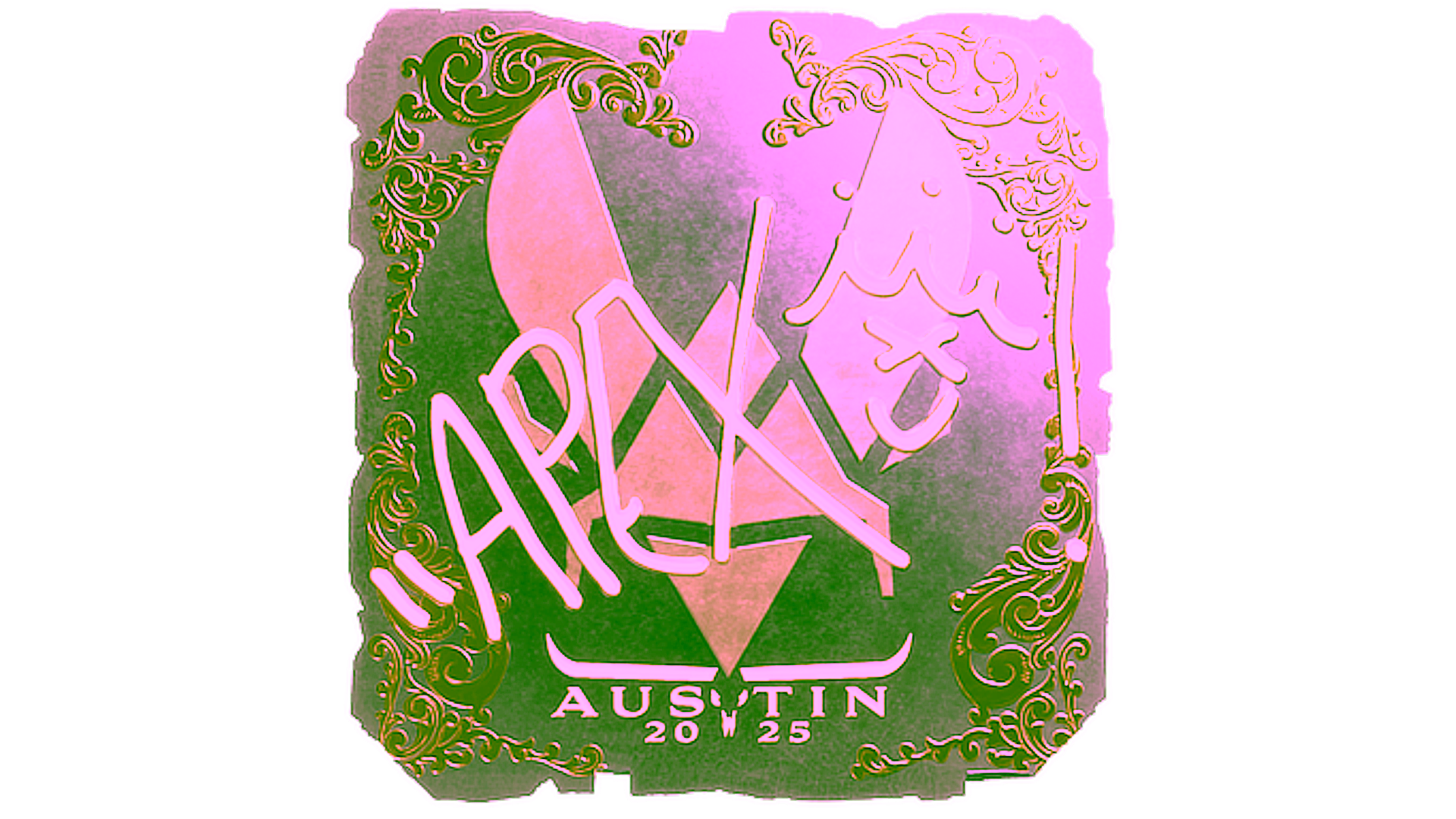 Wyświetl dla Sticker | apEX (Gold) | Austin 2025