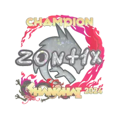 zont1x (Glitter, Champion) | Shanghai 2024