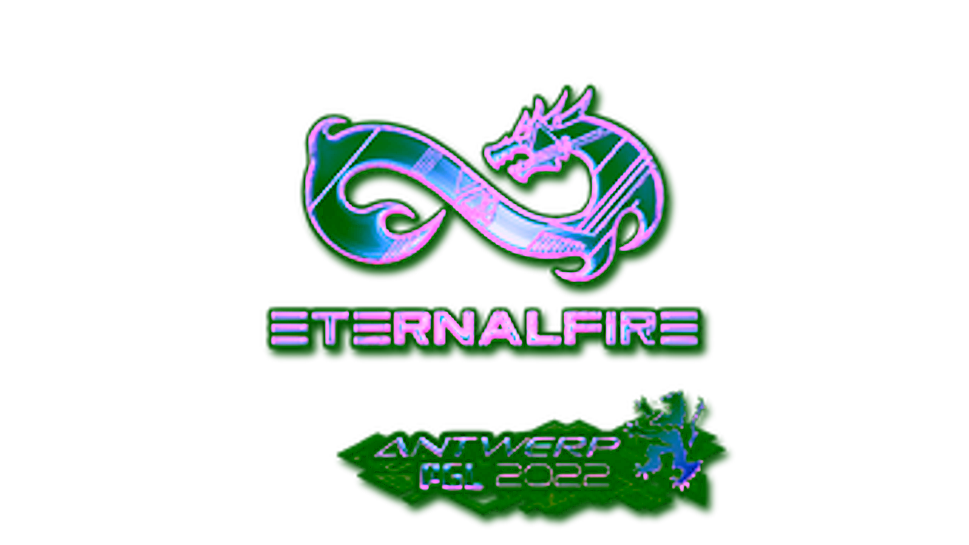 Display for Sticker | Eternal Fire (Holo) | Antwerp 2022
