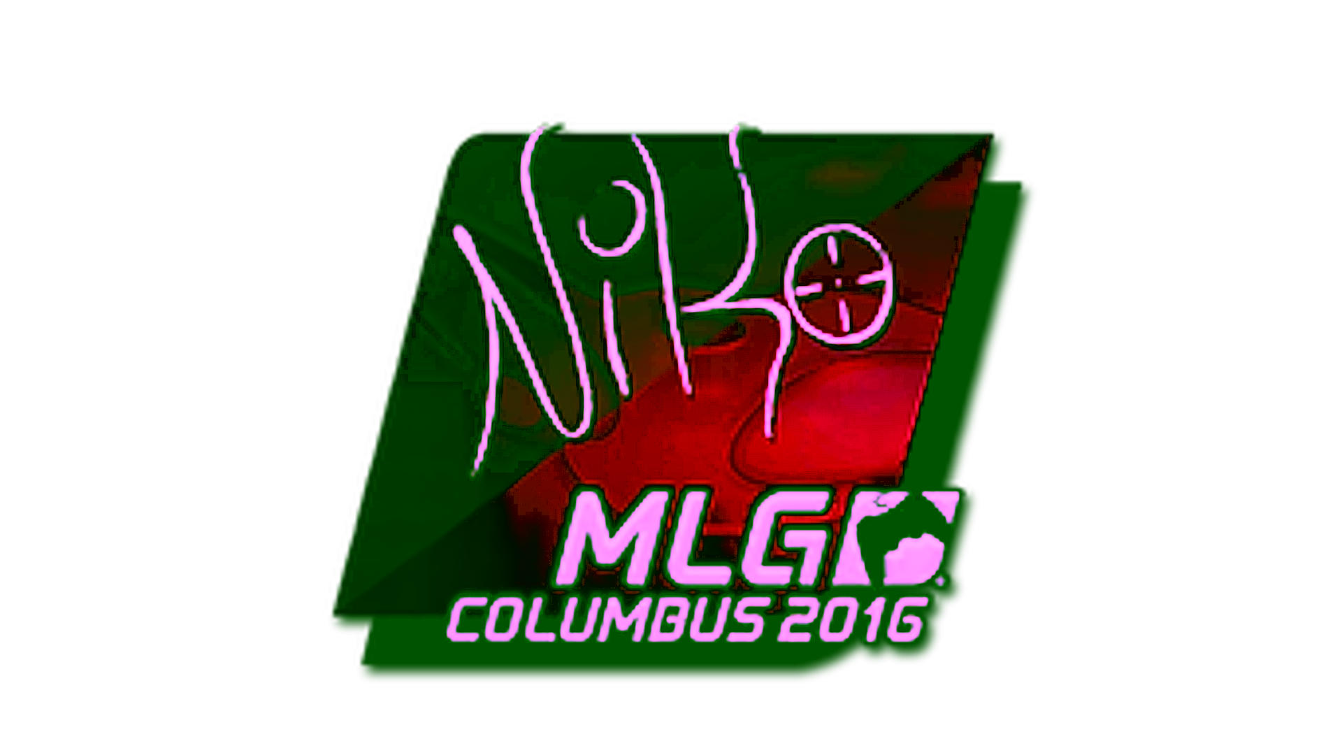 Display for Sticker | NiKo (Foil) | MLG Columbus 2016
