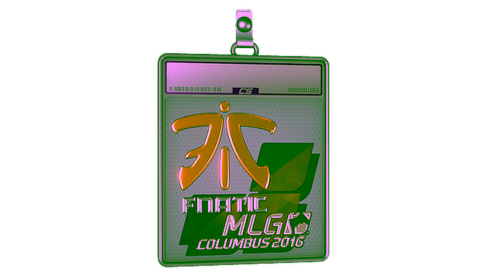 Дисплей для Sticker Slab | Fnatic (Foil) | MLG Columbus 2016