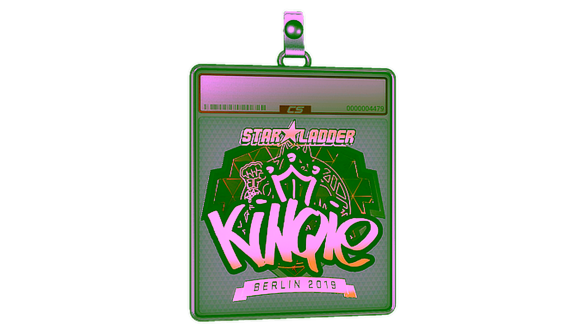 Display for Sticker Slab | kinqie (Gold) | Berlin 2019