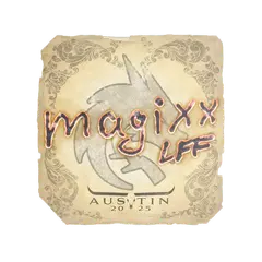 Sticker magixx Austin 2025
