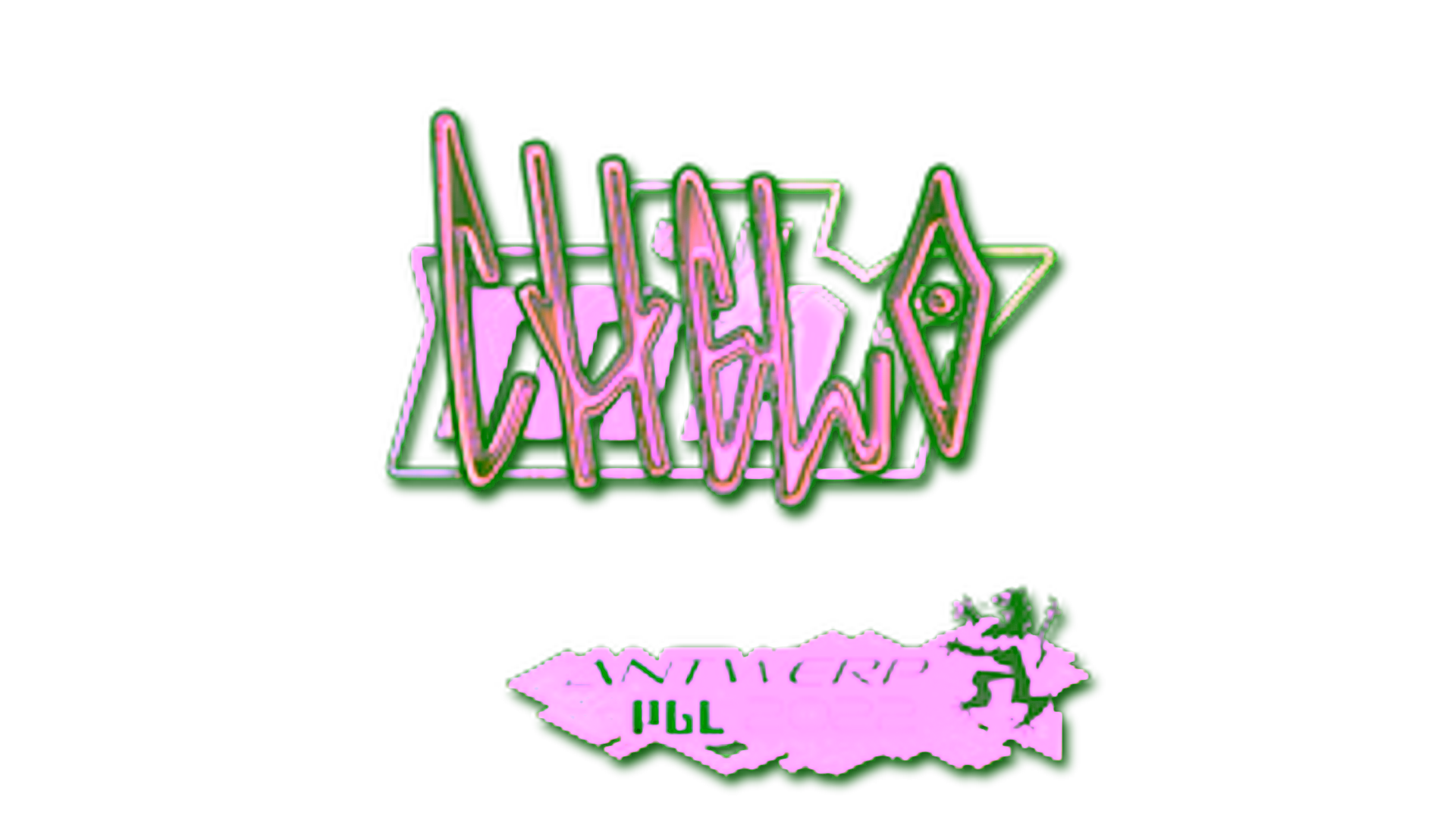 Display for Sticker | chelo (Holo) | Antwerp 2022