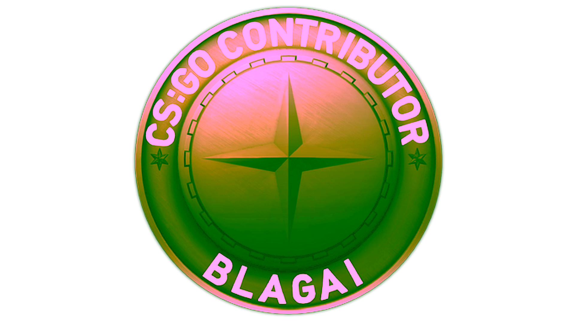 Display for Blagai Map Coin