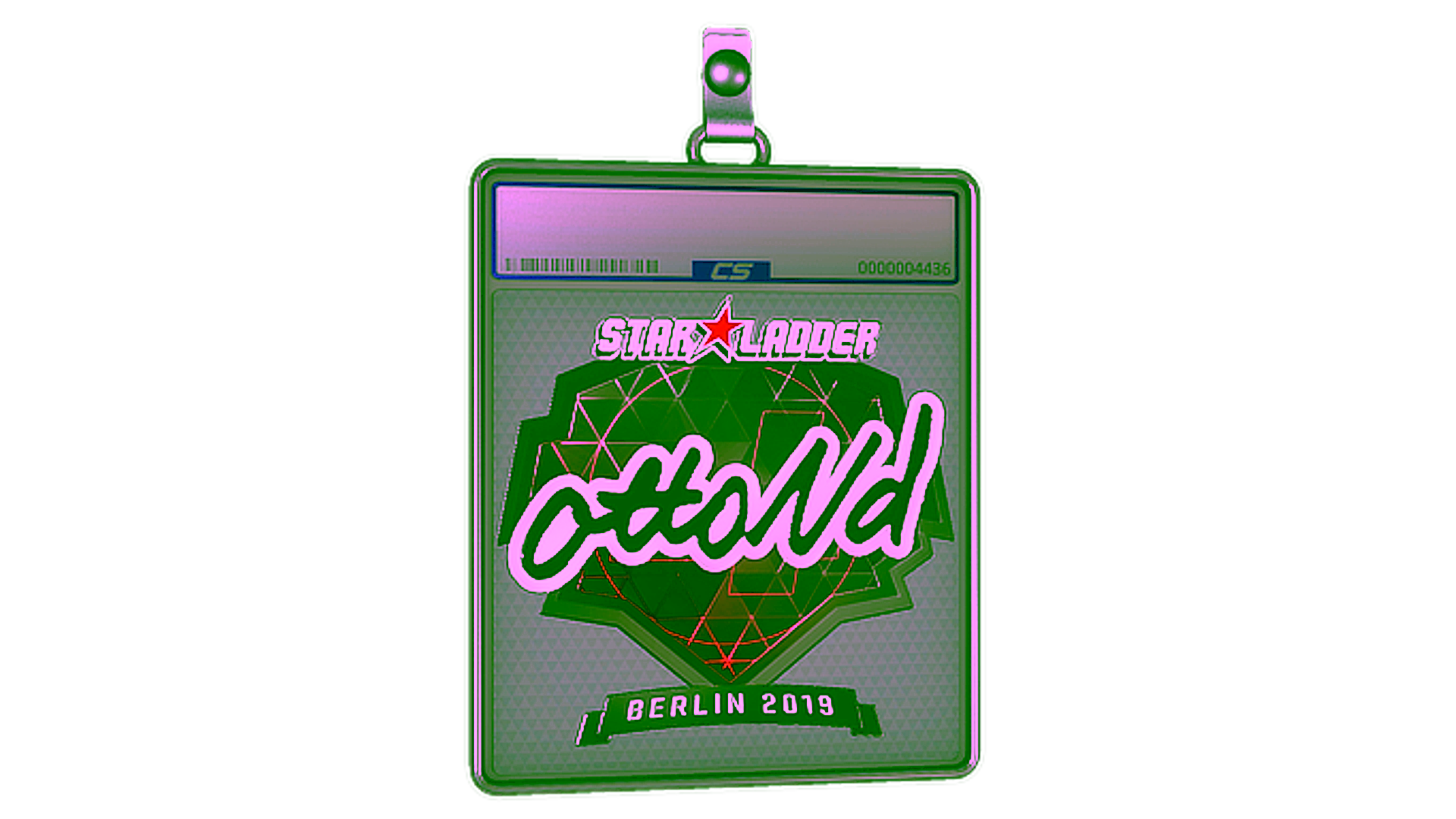 Display for Sticker Slab | ottoNd (Foil) | Berlin 2019