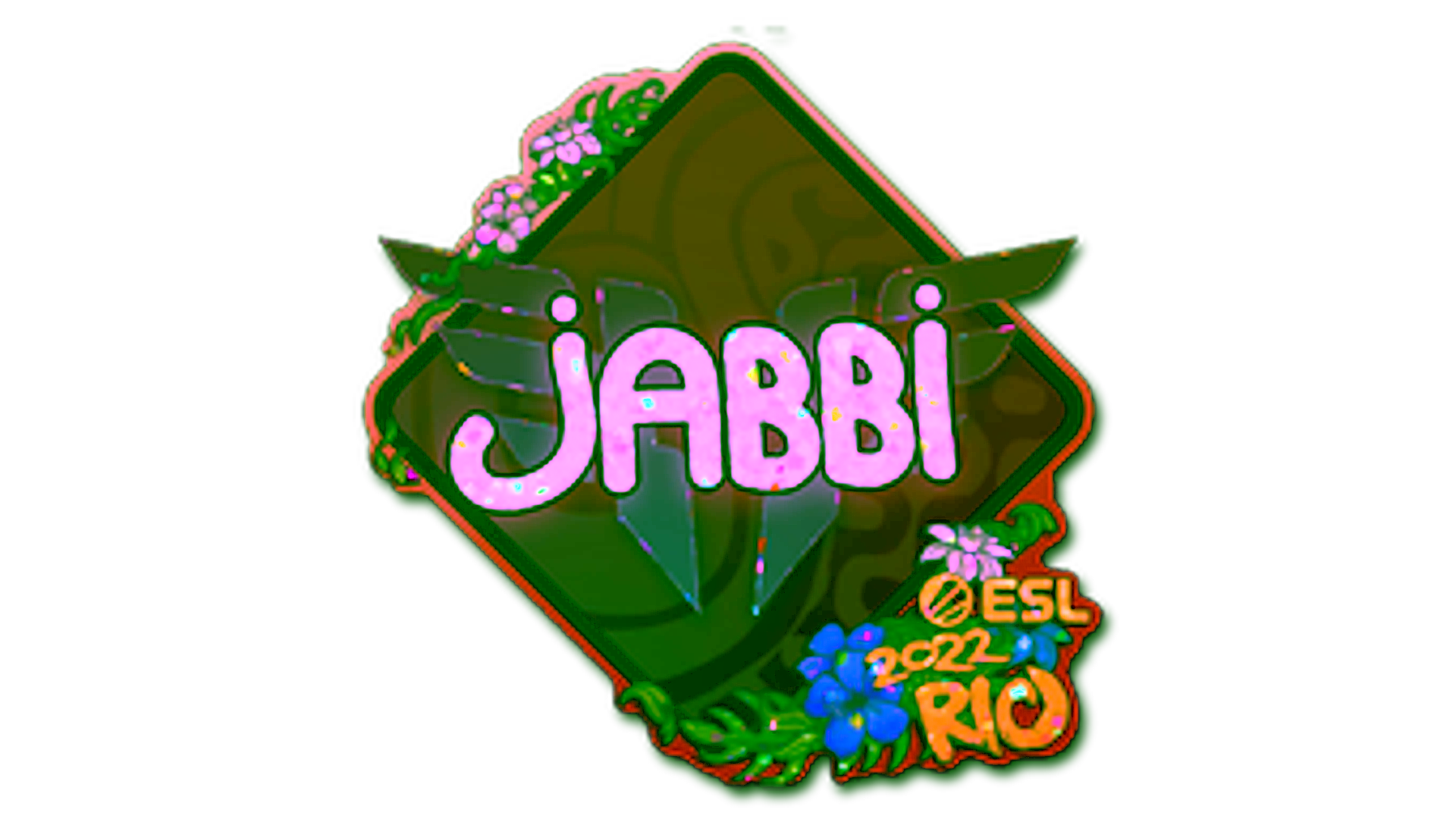 Display for Sticker | jabbi (Glitter) | Rio 2022