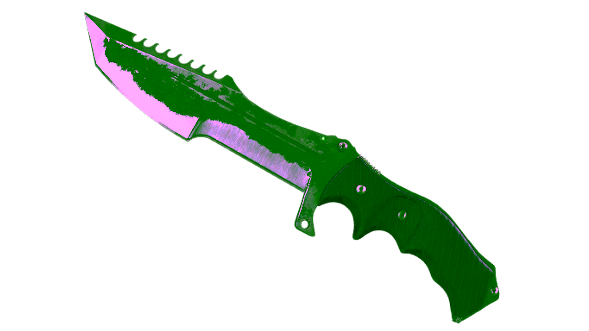 Display for ★ StatTrak™ Huntsman Knife | Ultraviolet (Battle-Scarred)