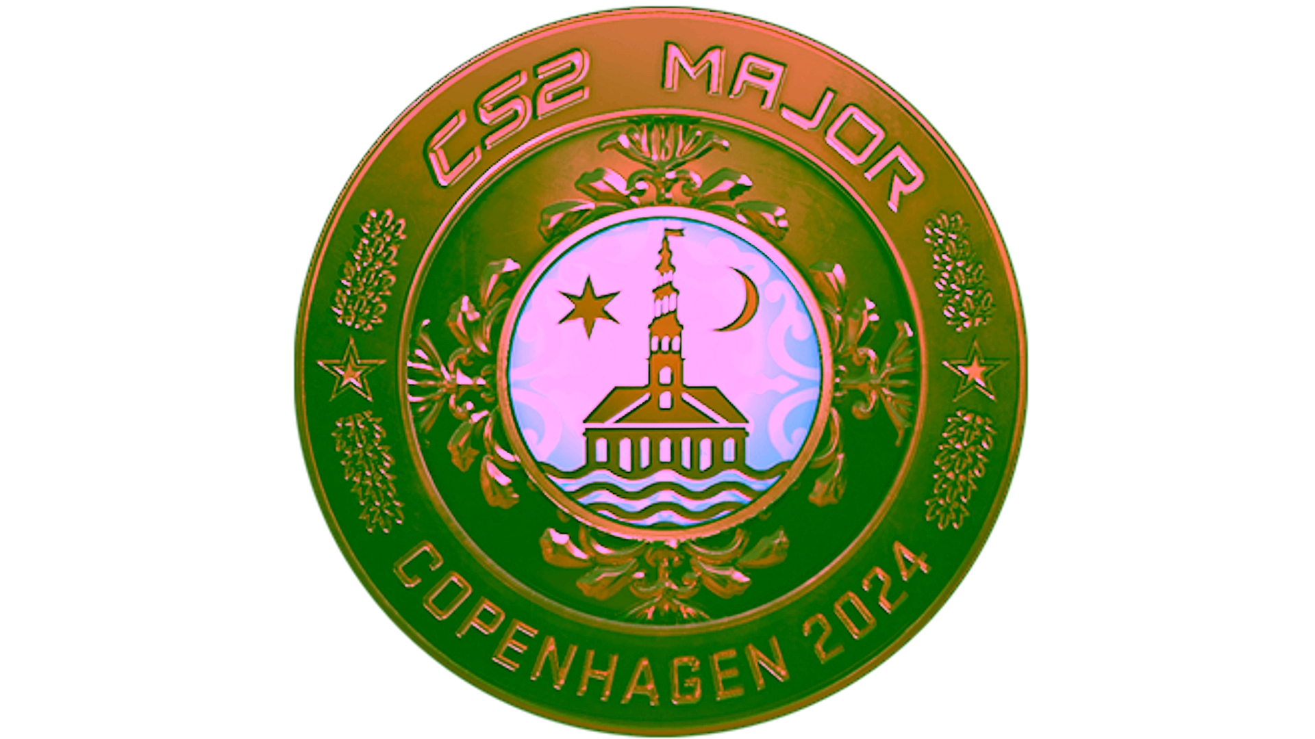 Display for Copenhagen 2024 Coin