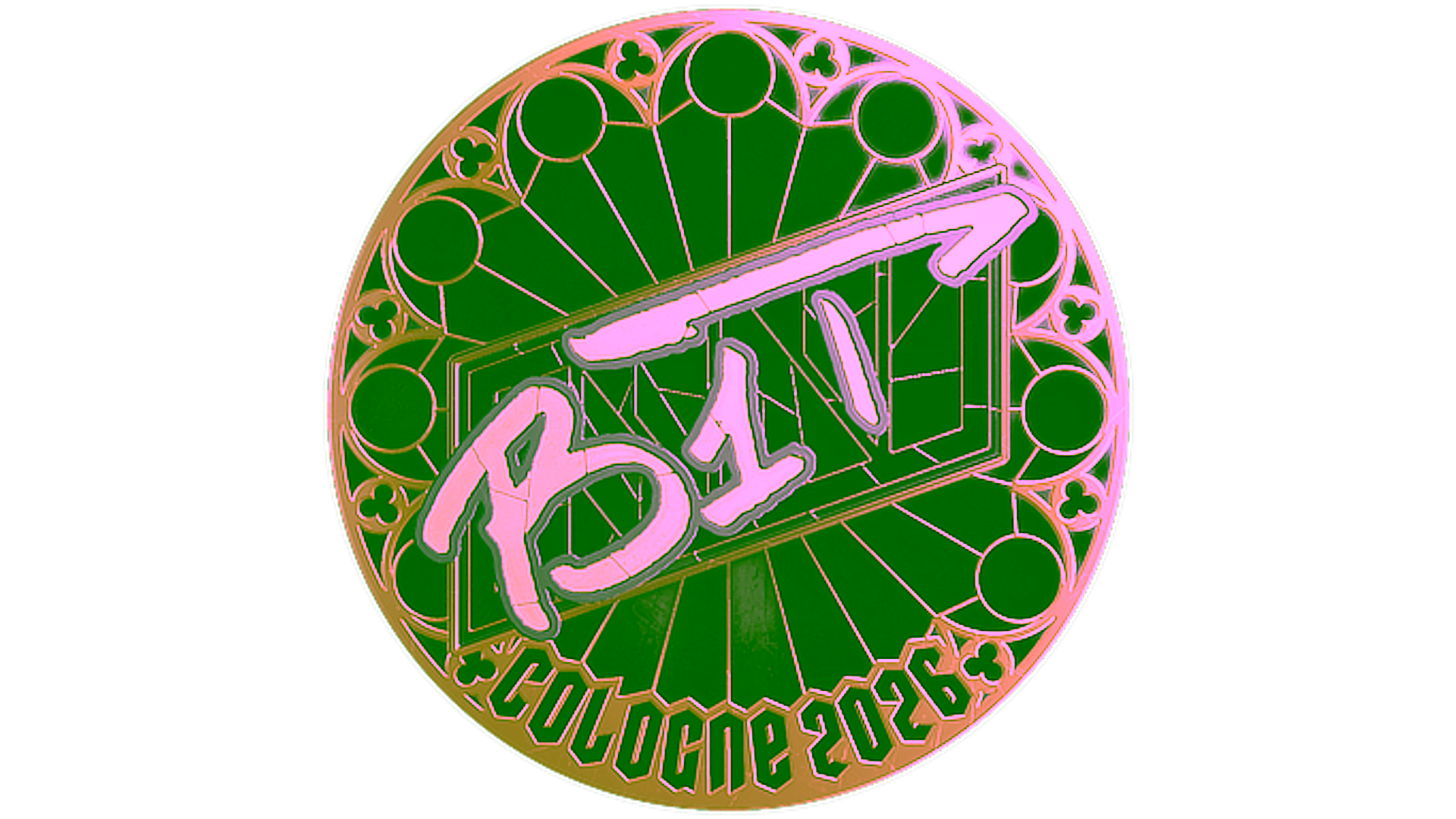 Display for Sticker | b1t (Gold) | Cologne 2026