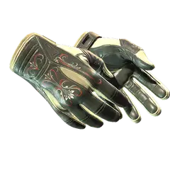 Sport Gloves Creme Pinstripe