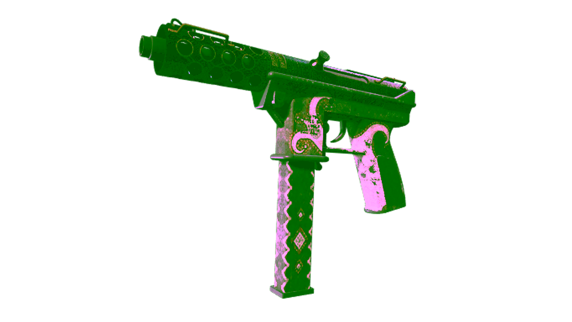 Anzeige für StatTrak™ Tec-9 | Jambiya (Battle-Scarred)