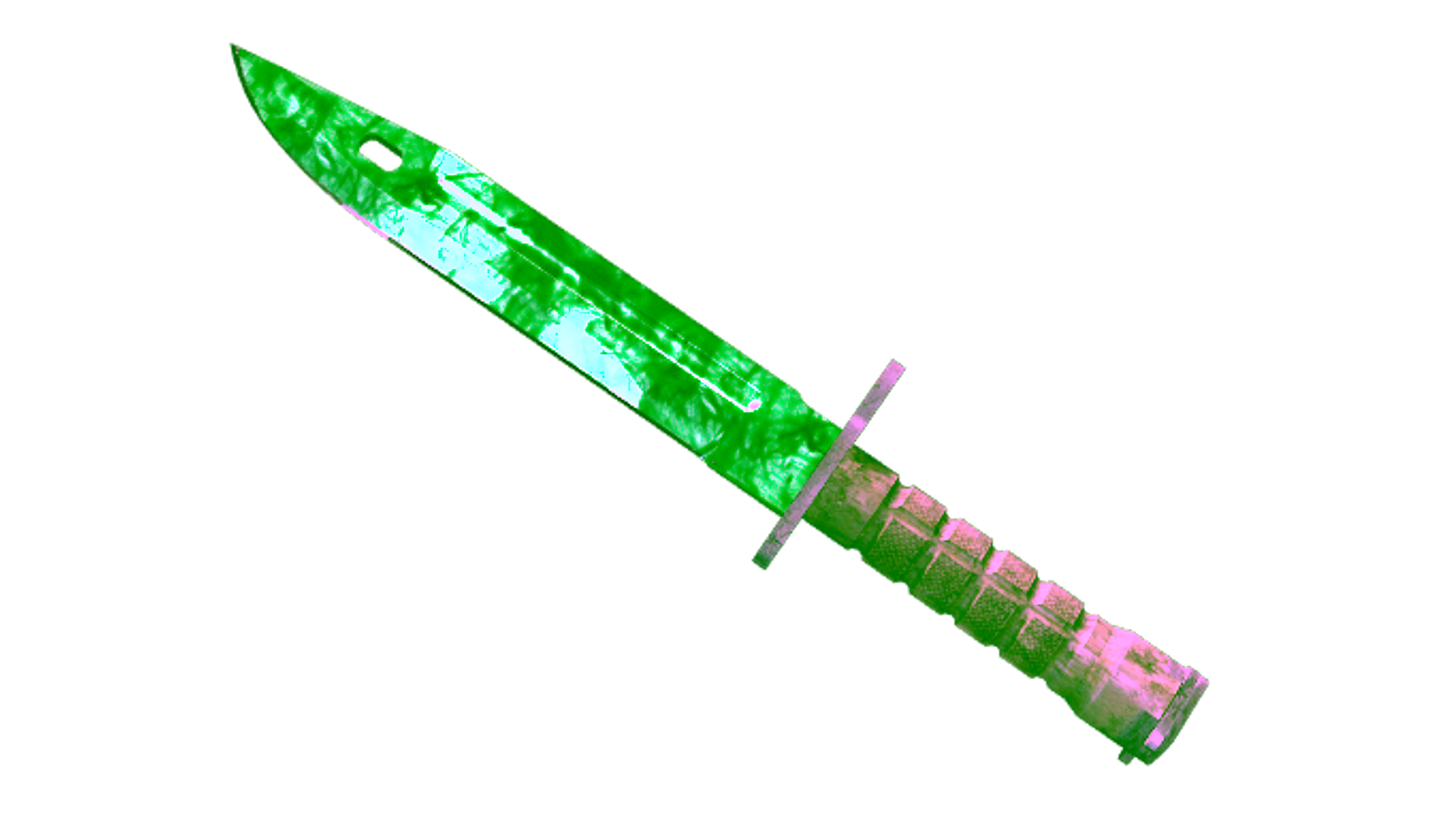 عرض لـ ★ StatTrak™ Bayonet | Gamma Doppler Emerald (Minimal Wear)