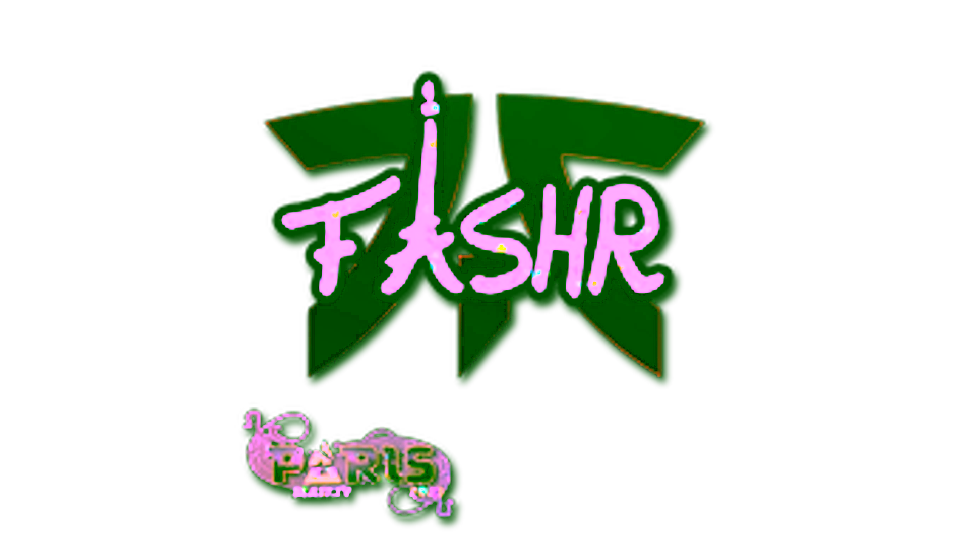 Visar för Sticker | FASHR (Glitter) | Paris 2023
