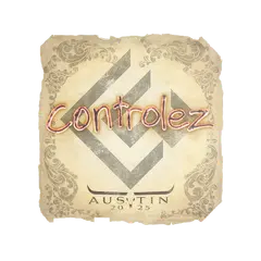 Sticker controlez Austin 2025