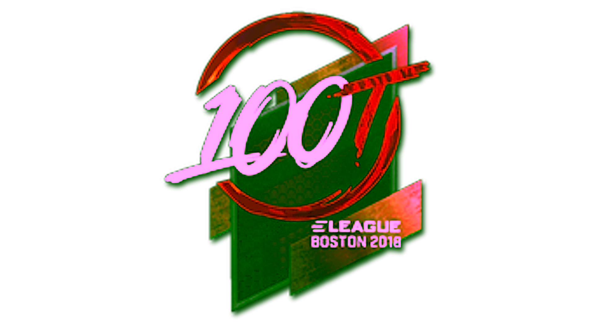 Anzeige für Sticker | 100 Thieves (Holo) | Boston 2018