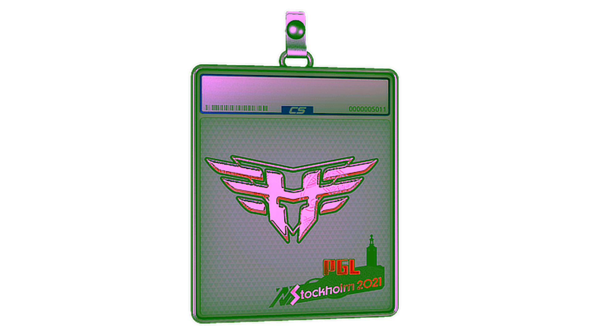 Display for Sticker Slab | Heroic (Holo) | Stockholm 2021