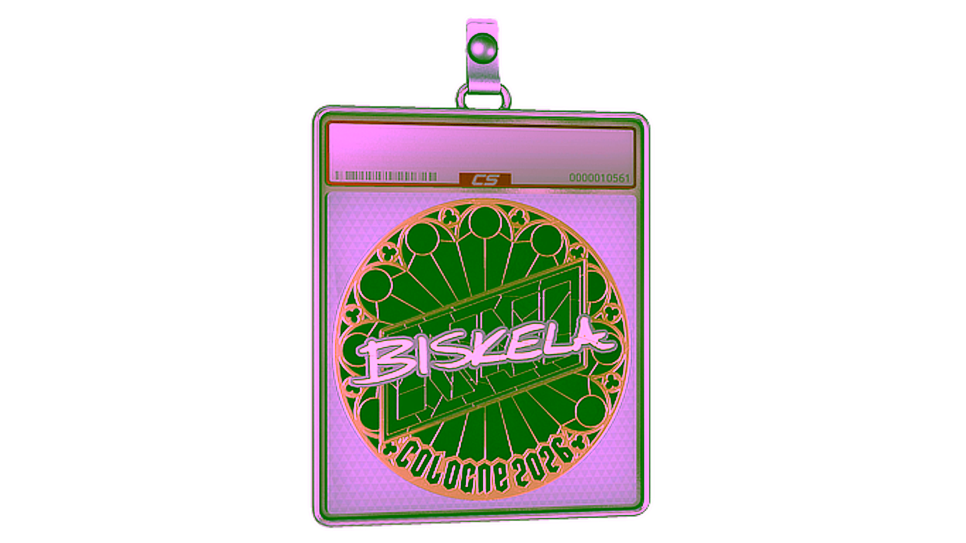 Display for Sticker Slab | Aleksib (Gold) | Cologne 2026