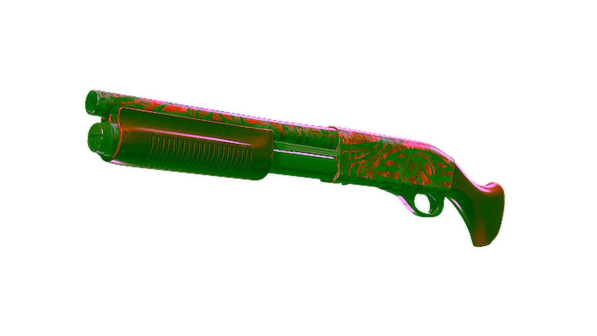 Display for Souvenir Sawed-Off | Crimson Batik (Field-Tested)