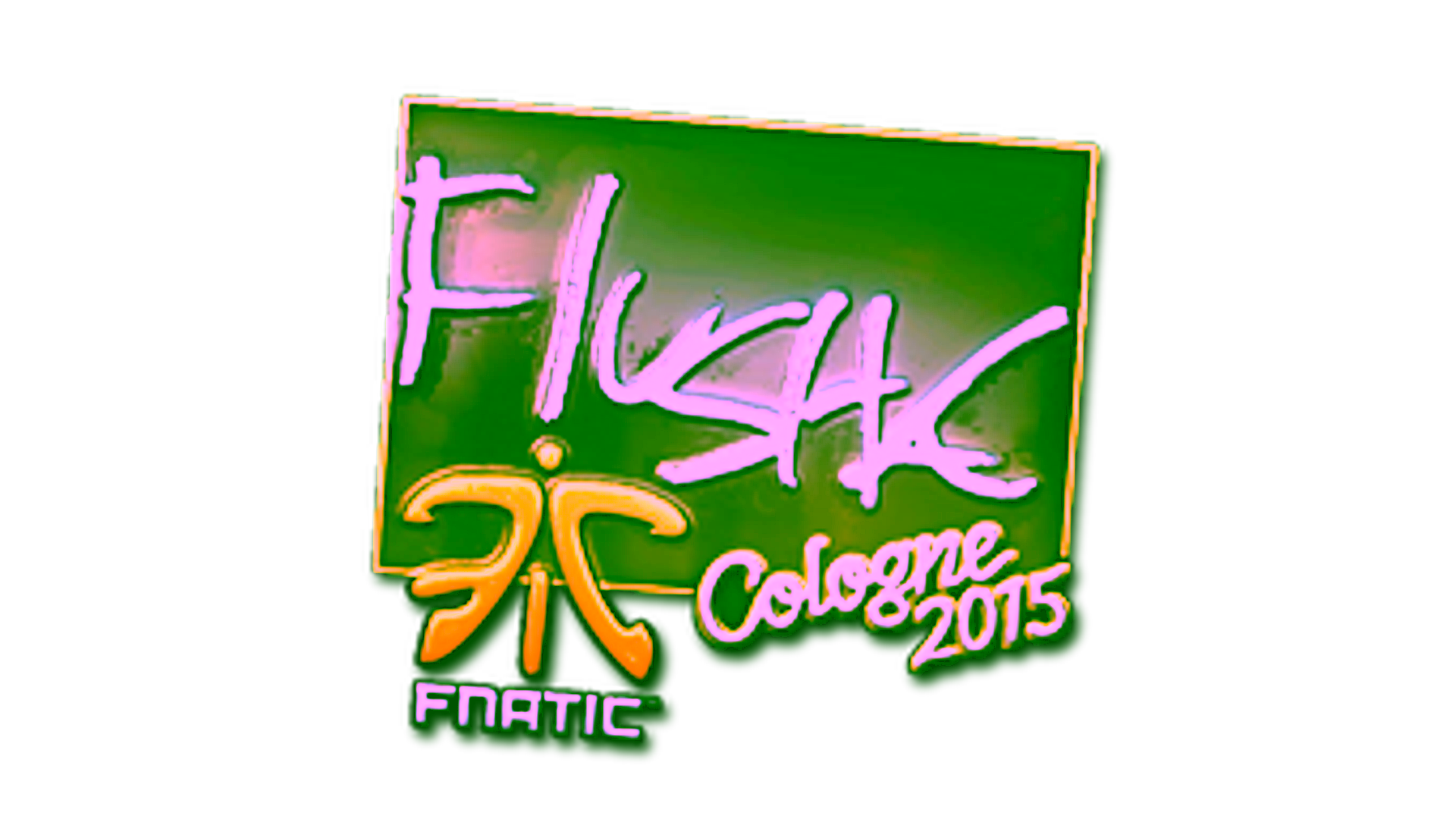 Display for Sticker | flusha (Foil) | Cologne 2015