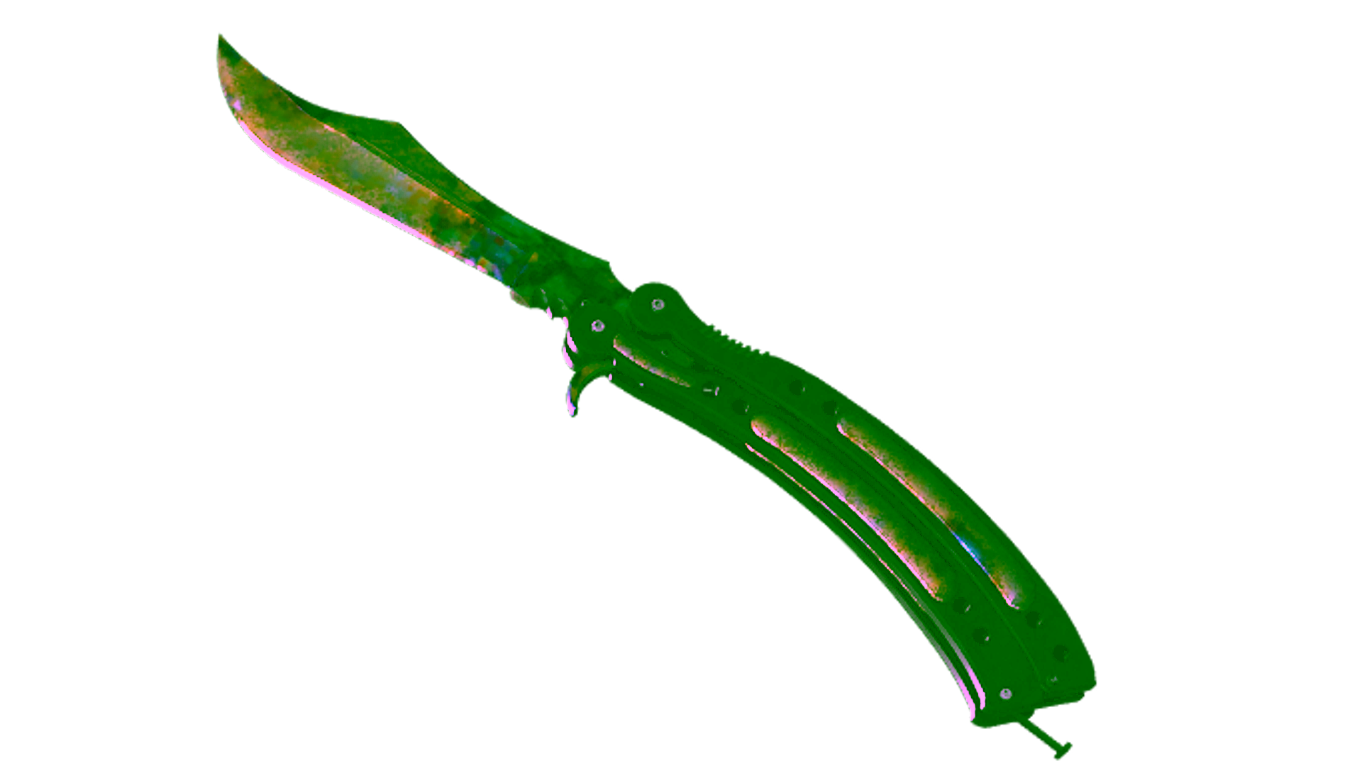 Display for ★ Butterfly Knife | Case Hardened (Battle-Scarred)