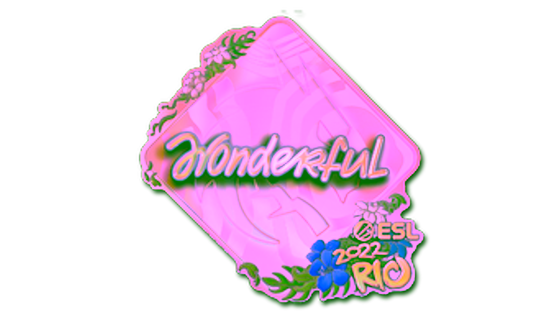 Display for Sticker | w0nderful (Holo) | Rio 2022