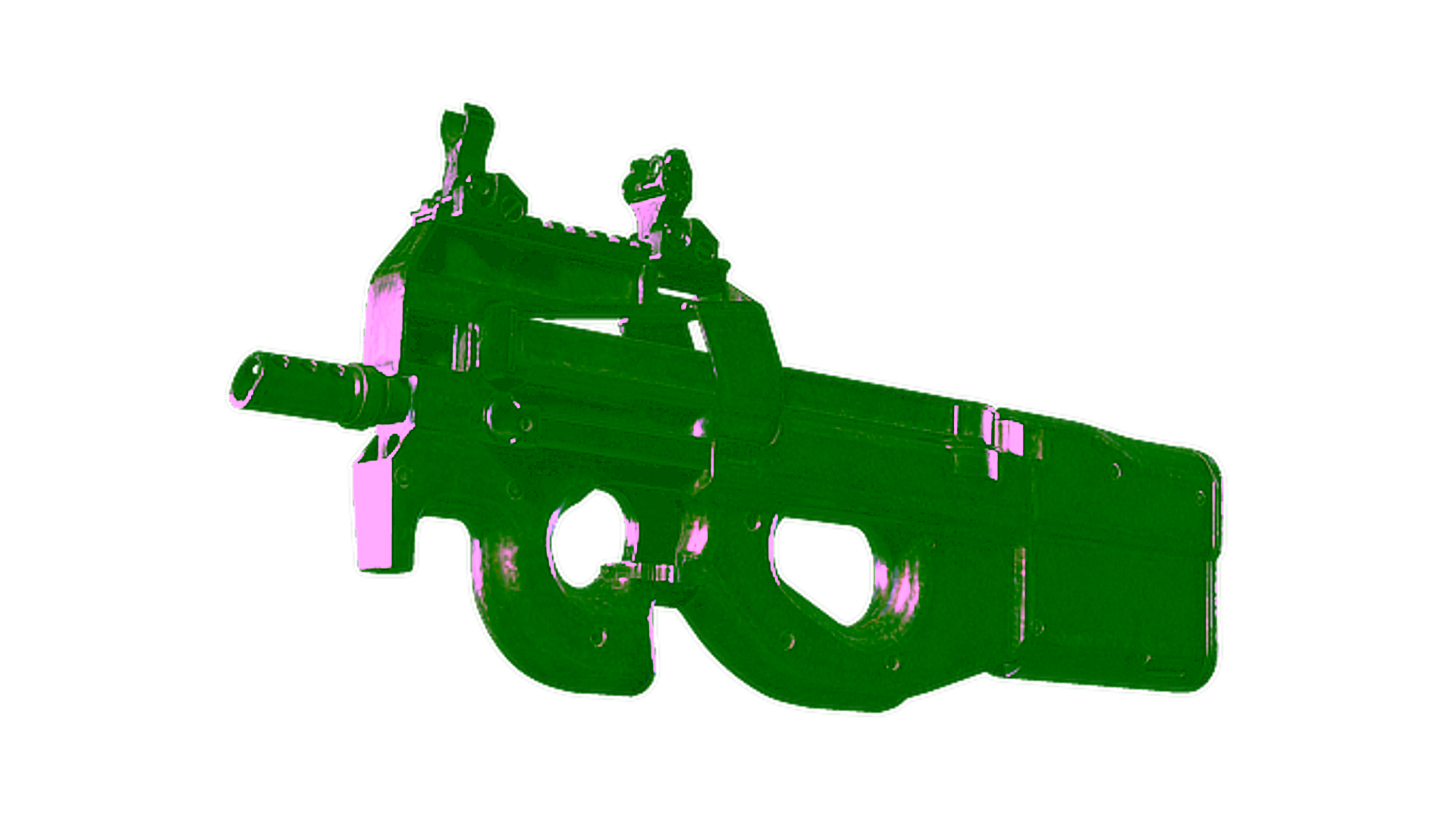 Souvenir P90 | Straight Dimes (Field-Tested) için görüntü