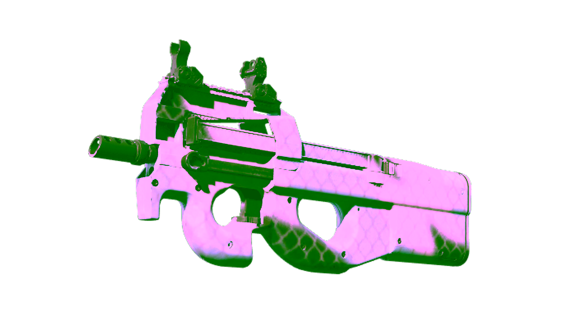 Display for Souvenir P90 | Glacier Mesh (Factory New)