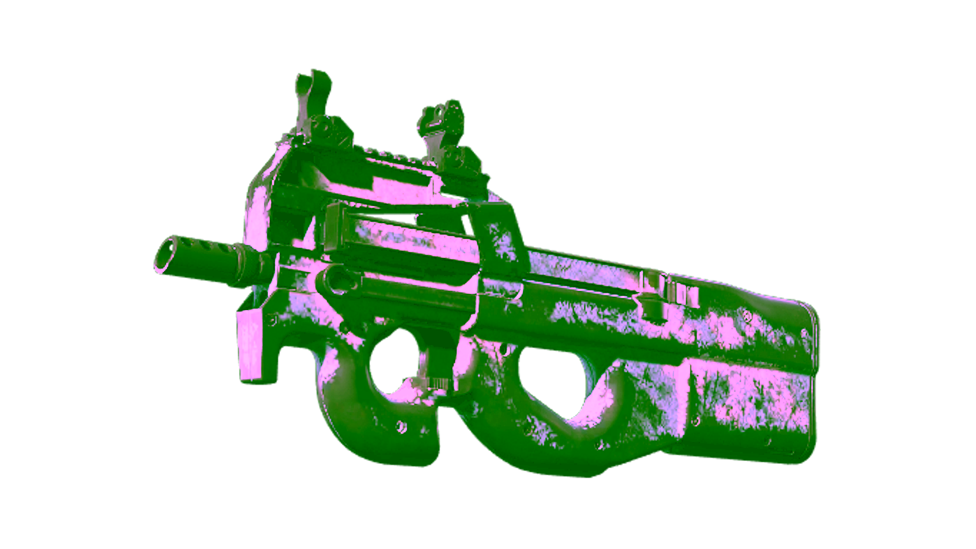 Дисплей для P90 | Glacier Mesh (Battle-Scarred)