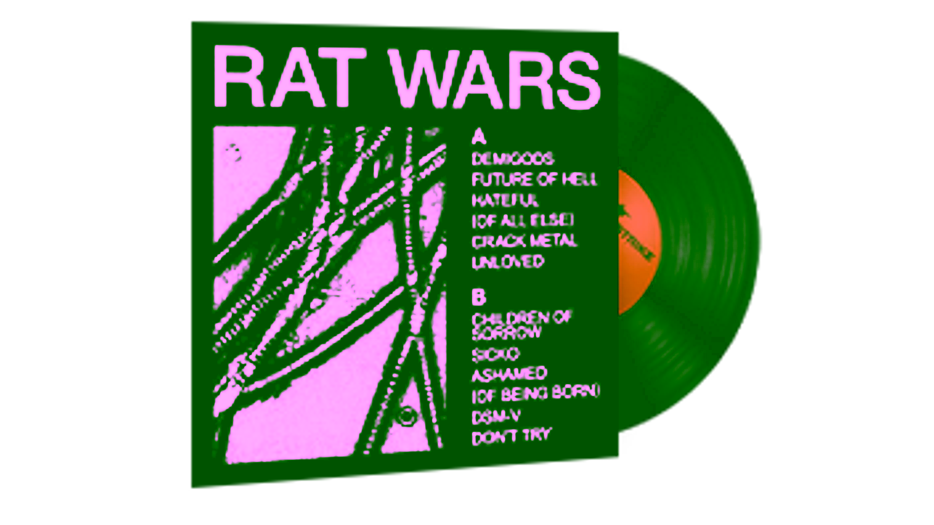 Display for StatTrak™ Music Kit | HEALTH, RAT WARS