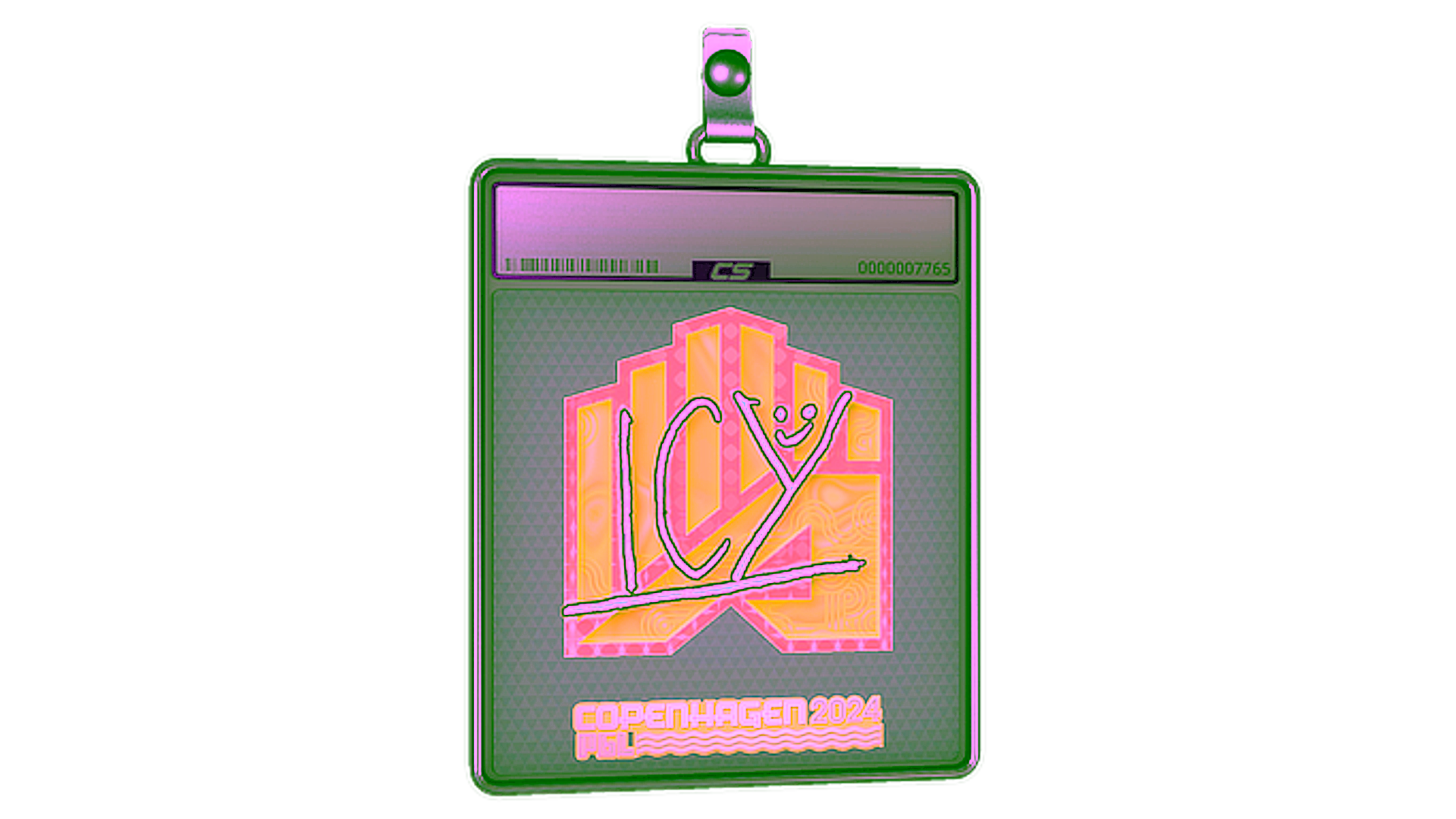 Display for Sticker Slab | ICY (Holo) | Copenhagen 2024