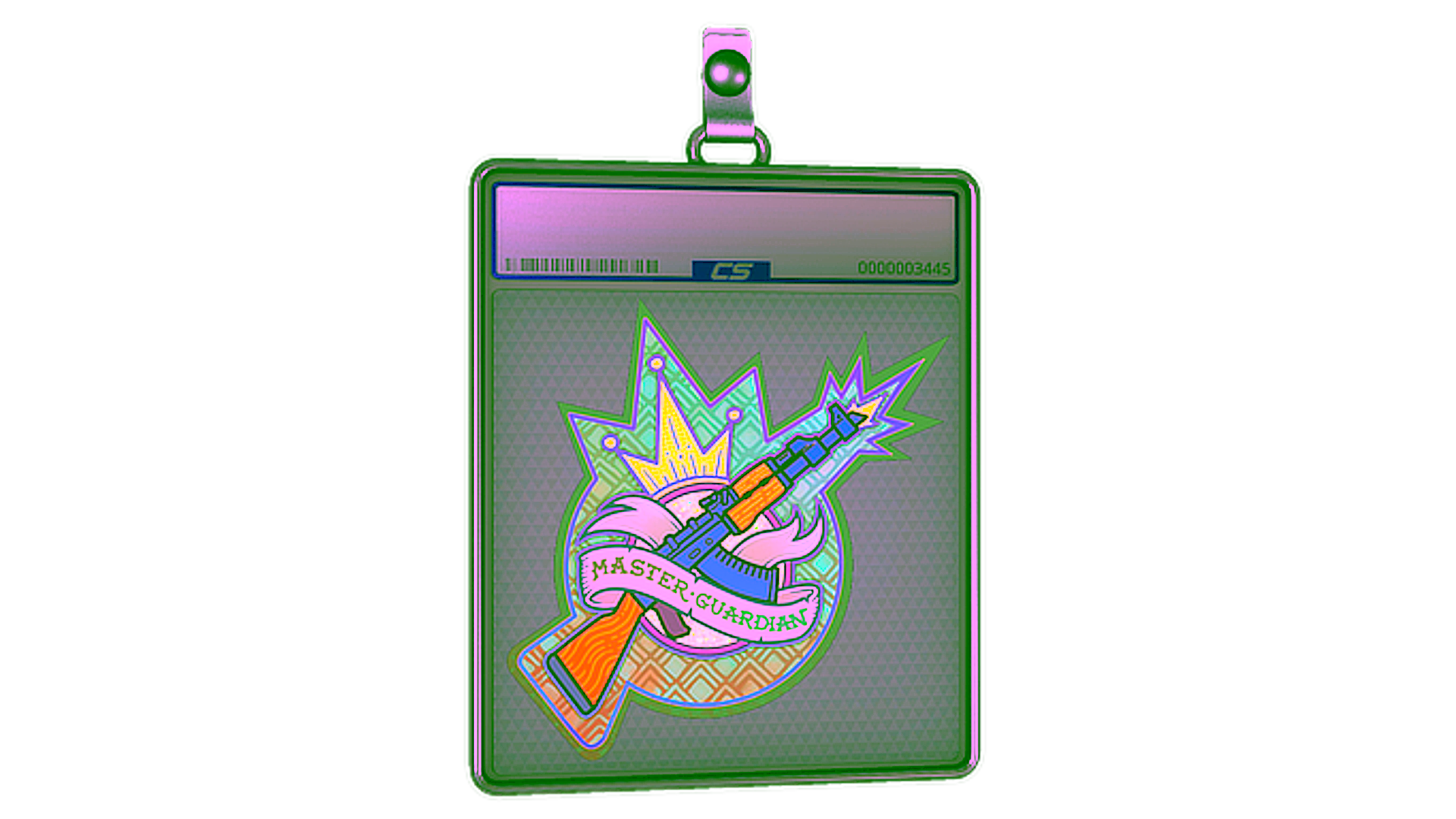 Display for Sticker Slab | Master Guardian (Holo)