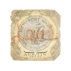 Sticker L00m1 Austin 2025