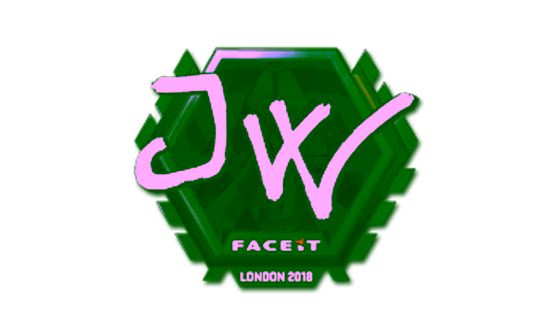 Display for Sticker | JW (Foil) | London 2018