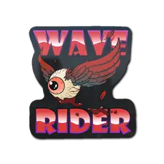 Sticker Blood Moon Wave Rider